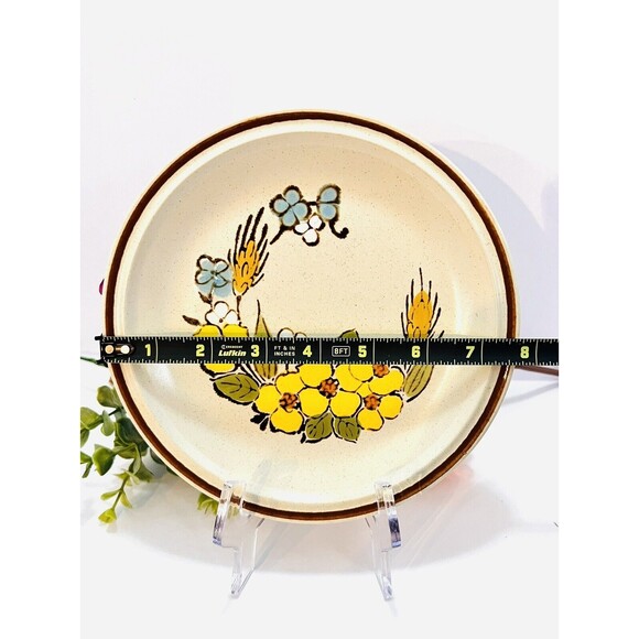 Vintage Hearthside SPRINGTIME Floral Expressions Japan 7.5" Salad Plate Dish - Picture 5 of 5
